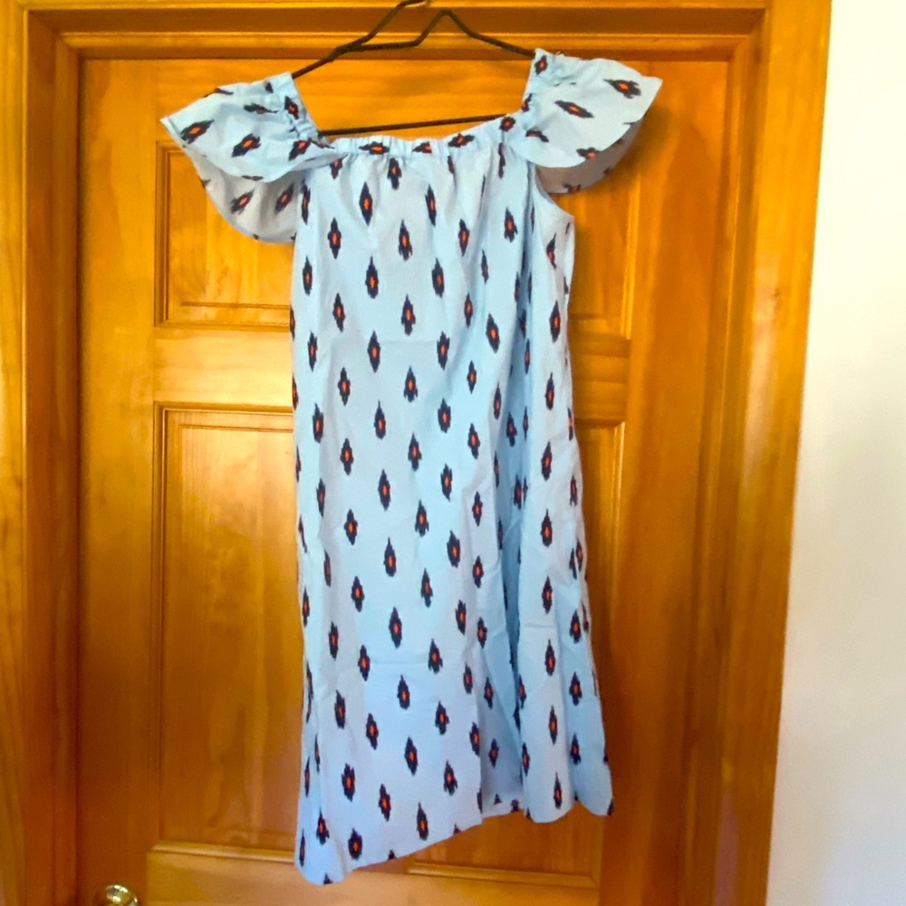 JCrew off shoulder swim coverup